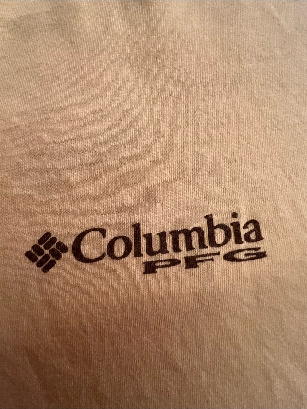 Columbia PFG Tan Blanket with Embroidered Logo